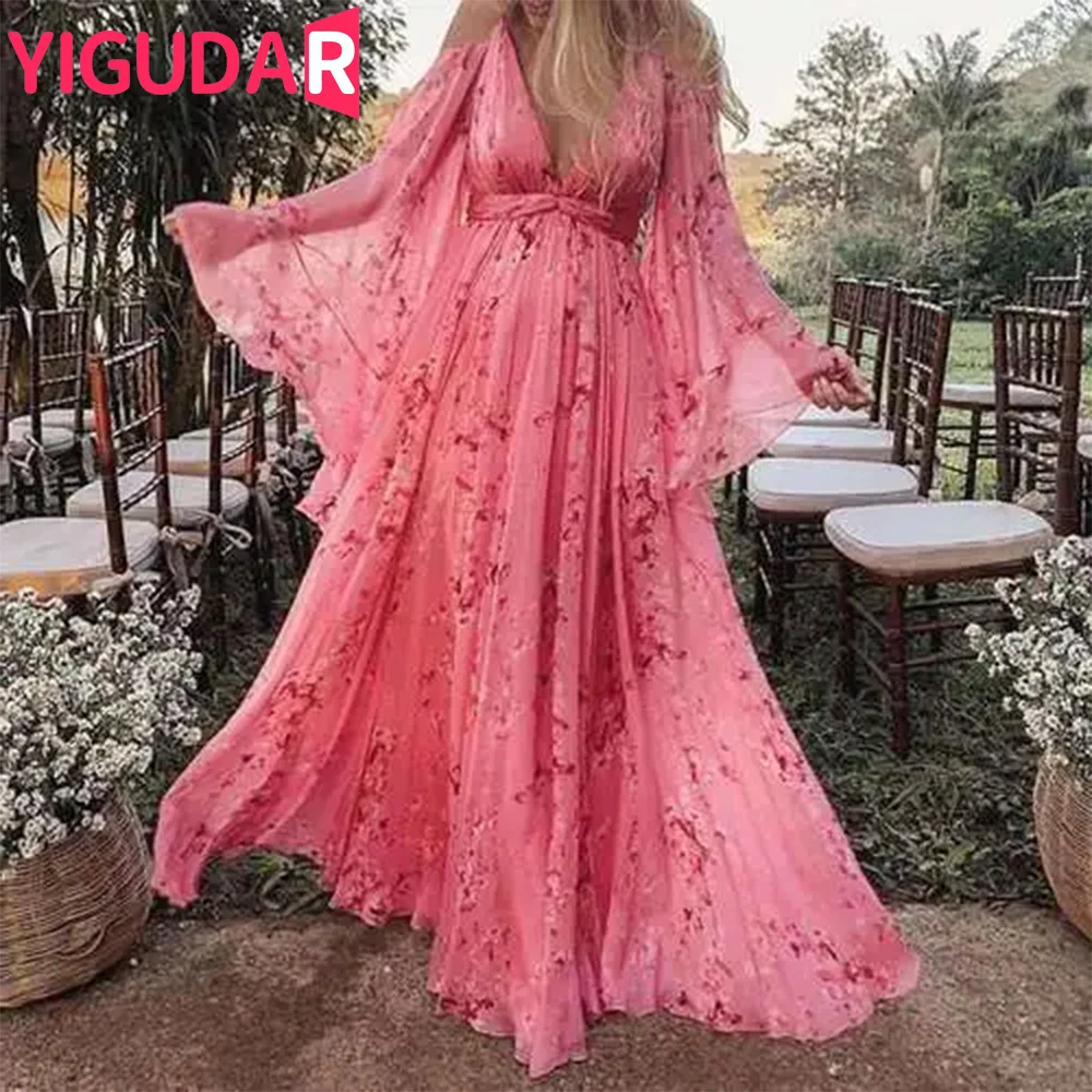 Long Maternity Dress Photoshoot Props Photography Dresses Maxi Floral Lace Dress Pregnancy Gown for Baby Shower Photo Shoot