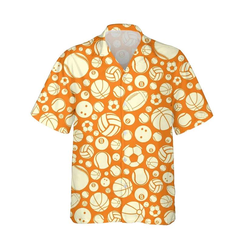 thumbnail image 1 of Camiseta de baloncesto y fútbol hawaiana para hombre, con estampado 3D, ropa de gran tamaño para hombre, ropa de verano con estilo urbano, top de moda Harajuku, 1 of 5