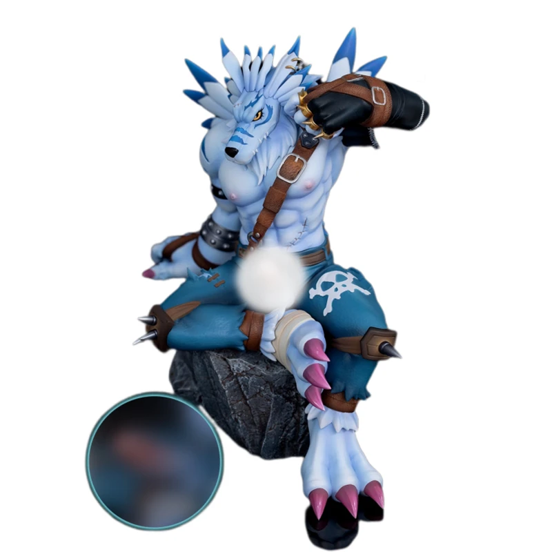 25Cm-Furry-Gk-Digimon-Adventure-Were-Garurumon-Anime-Action-Figure ...