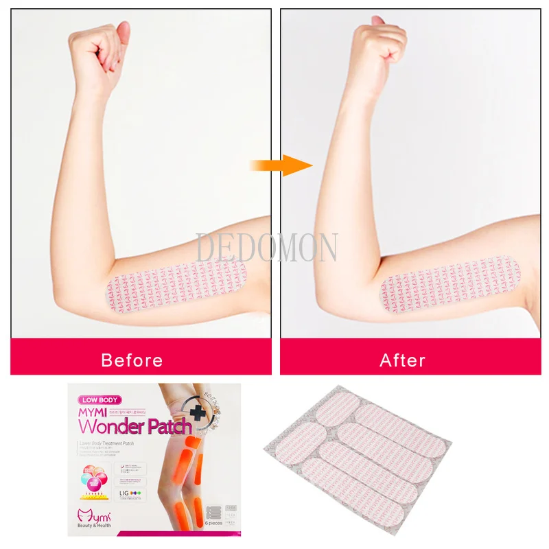 18pcs Mymi Slimming Wonder Patch for Legs Arm Slim Patch Weight Loss Fat Burning Anti Cellulite Lose Weight Patches Leg Fat weight loss products
