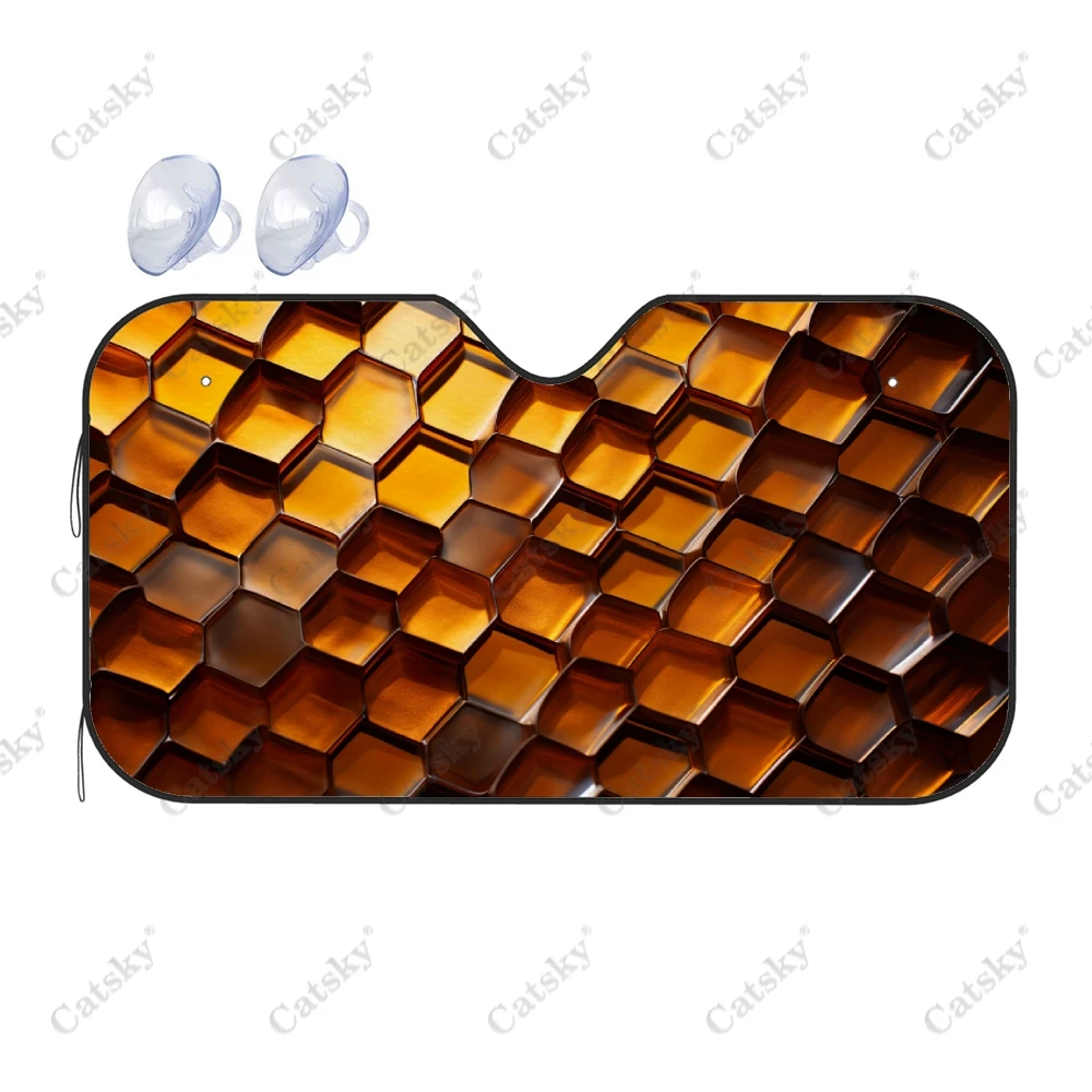 

Прозрачный Сотовый козырек от солнца на лобовое стекло автомобиля, козырек на переднее стекло автомобиля, солнцезащитный козырек, отражатель тепла, солнцезащитный козырек с защитой от УФ-лучей