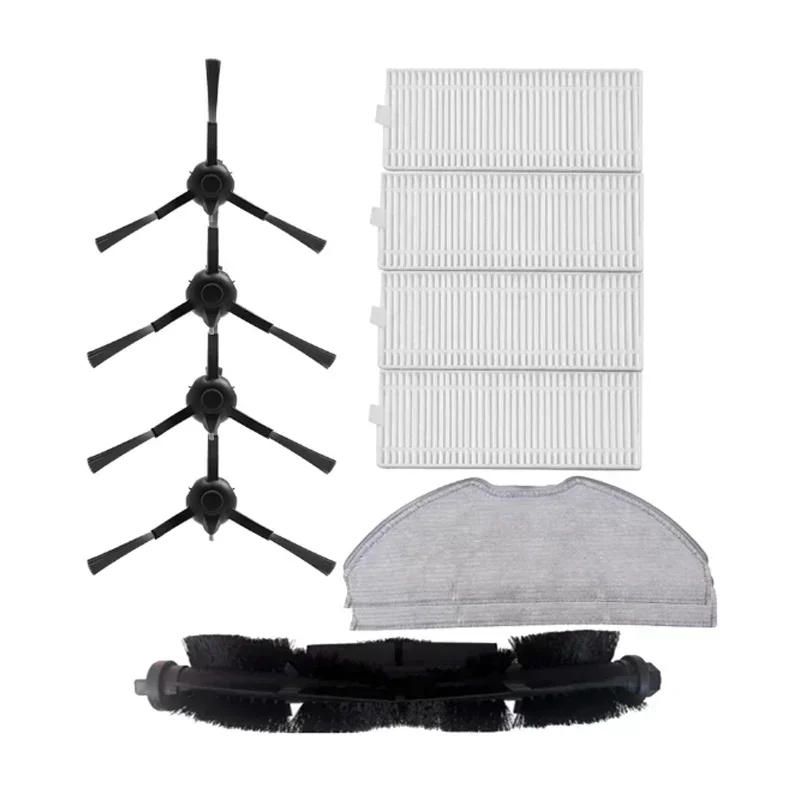 Vacuum Main Roller Side Brush Dust Hepa Filter Mop Cloth Rags for Polaris PVCR 5001 WIFI IQ Home 6001 PVCRDC 5002 6002 Robot