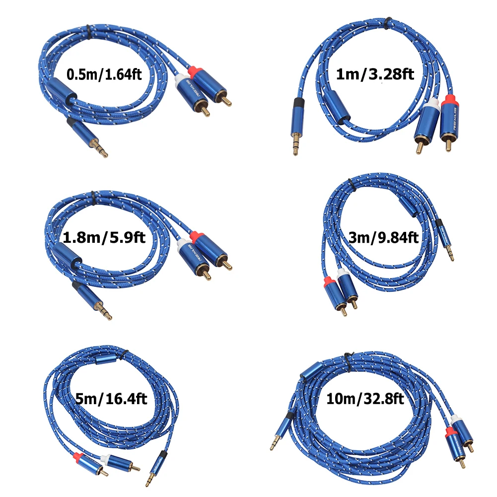  ޴ Ϳ Aux  ̺ ̾, 3.5mm -2 RCA 