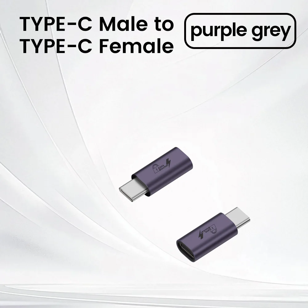 High-Speed USB/Type-C Data Blocking Charging Adapter for Enhanced Device Security