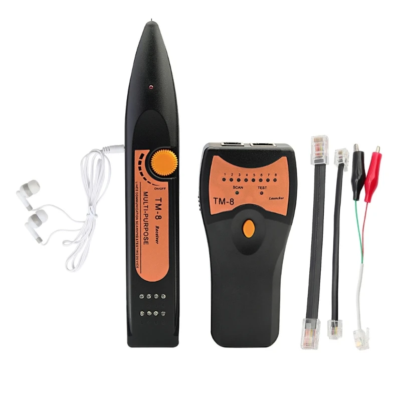 Line Finder RJ11 RJ45 Cat5 Telephone Line Test TM-8 Telephone Wire