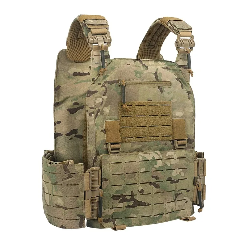 Quick Release Tactical Vest Hunting Men Plate Carrier Chest Rig  Combat Armor Vests Outdoor CS Training Airsoft Vest