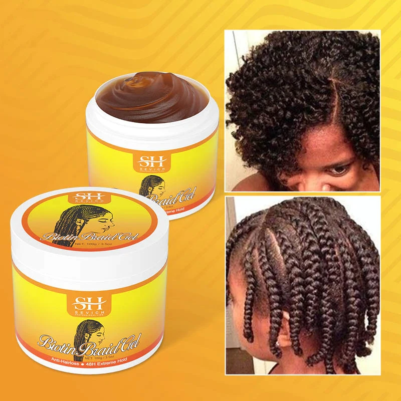 100g Dirty Braid Hair Loss Prevention Gel Retro Styling Hair Oil