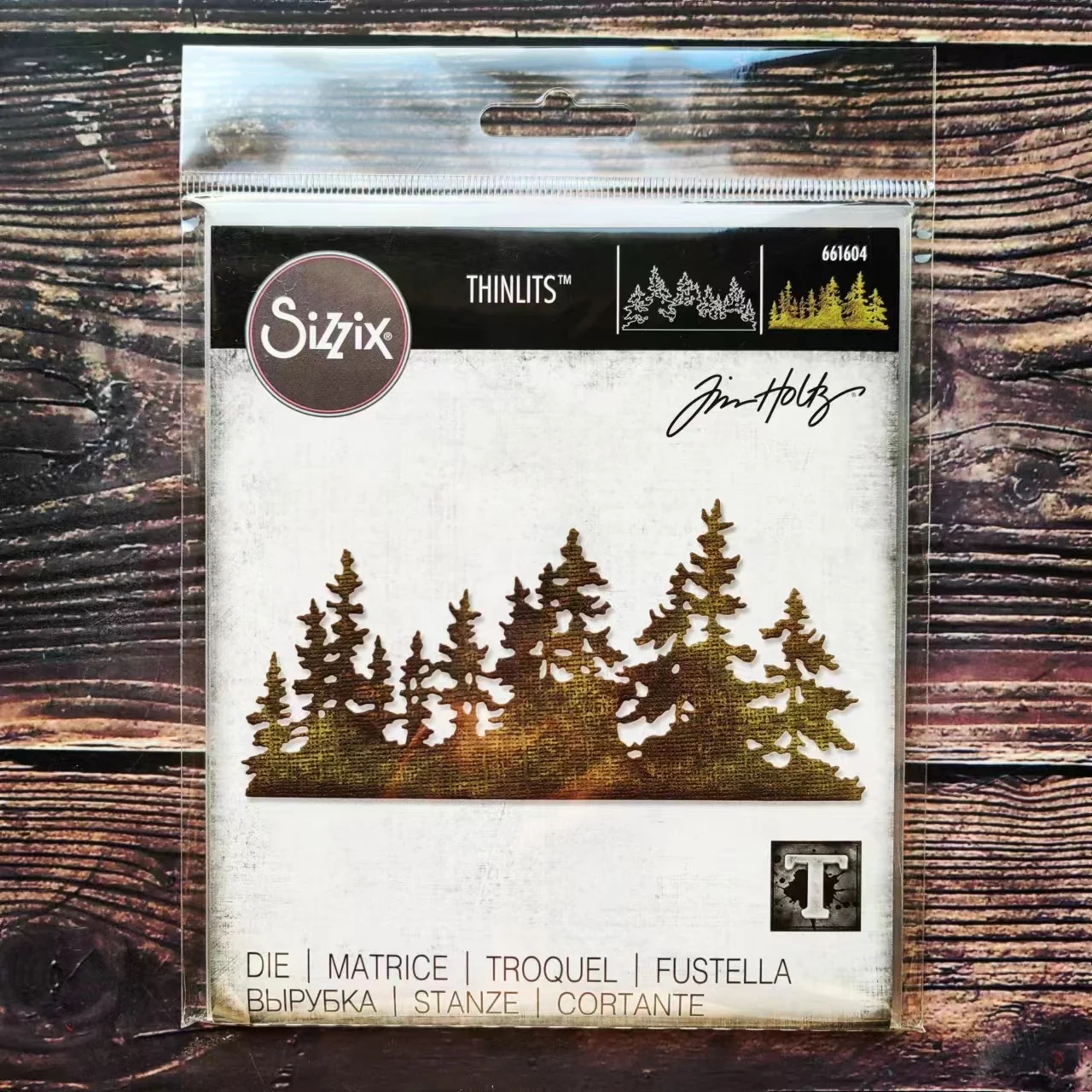 

Sizzix 661604 Thinlits Die - Tree Line от Tim Holtz