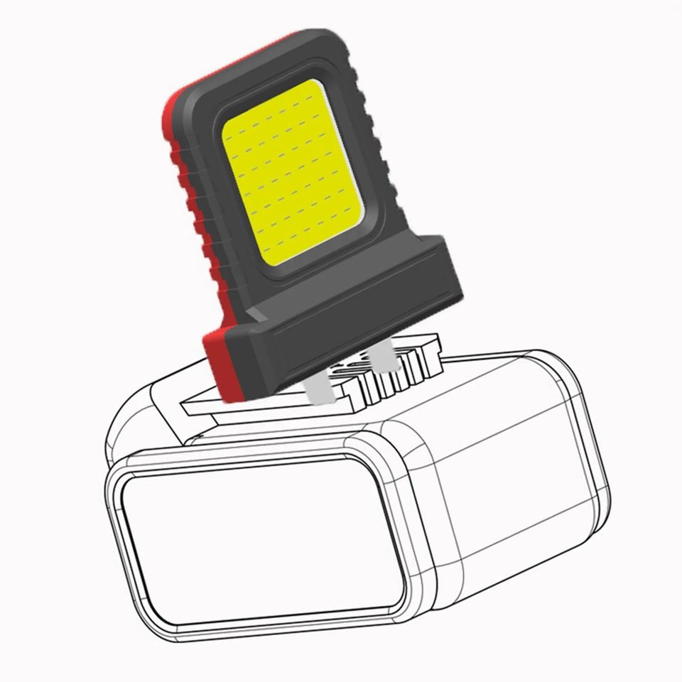  21V Electric Tool with Universal Lithium Battery LED Auto Repair Work Light Floodlight for Long Term Outdoor Construction Use 