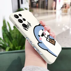 Adorable Shark - Themed Phone Case Cover for S25FE (White 1)