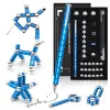 Magnetic Metal Fidget Pen With Colorful Magnet Balls Multifunctional Deformable Decompression Writing Pen Eliminate Pressure Pen 1