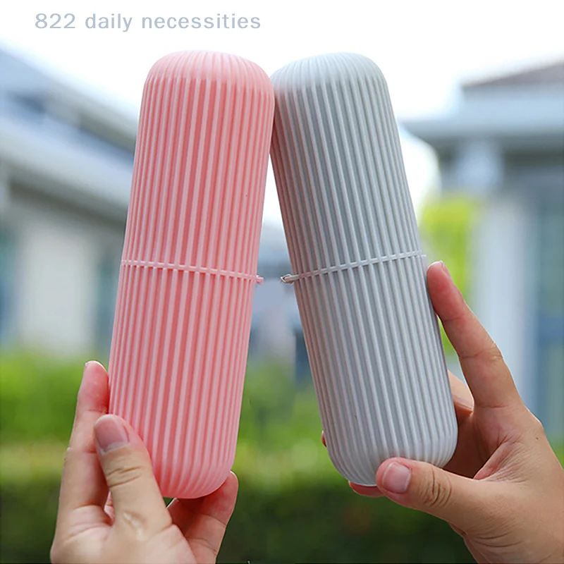 Travel Portable Toothbrush Bathroom Toothpaste Holder Case Organizer Toiletries Storage Cup Creative Economic Box_voghion.com