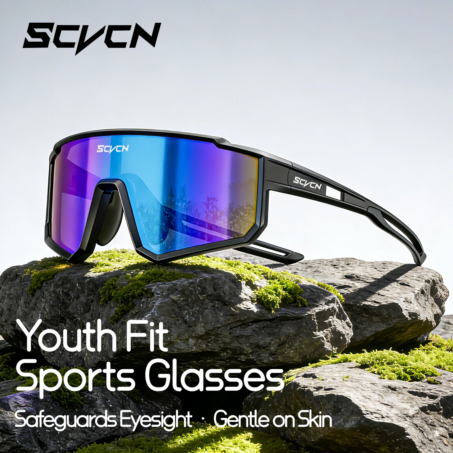 Photochromic Children's Cycling Sunglasses - UV400 Protection