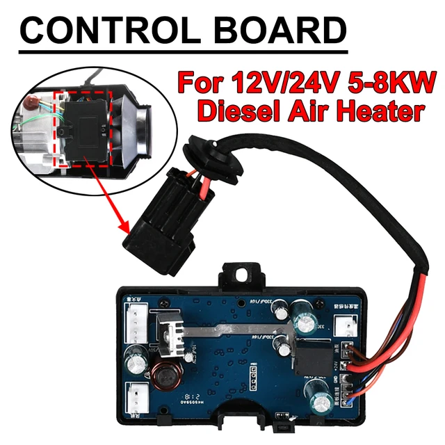 1Pcs Car Air Diesel Heater Control Board Motherboard For 12V / 24V 3KW/5KW  Part