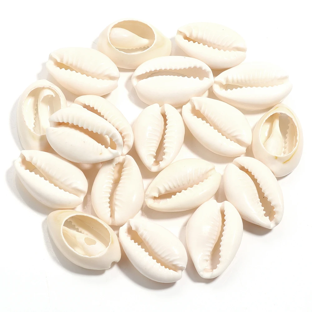 40g Natürliche Muschel Perlen Oval Spirale Conch Lose Spacer Perlen Für DIY Schmuck Machen Halskette Armbänder Telefon Kette liefert – Detail 20