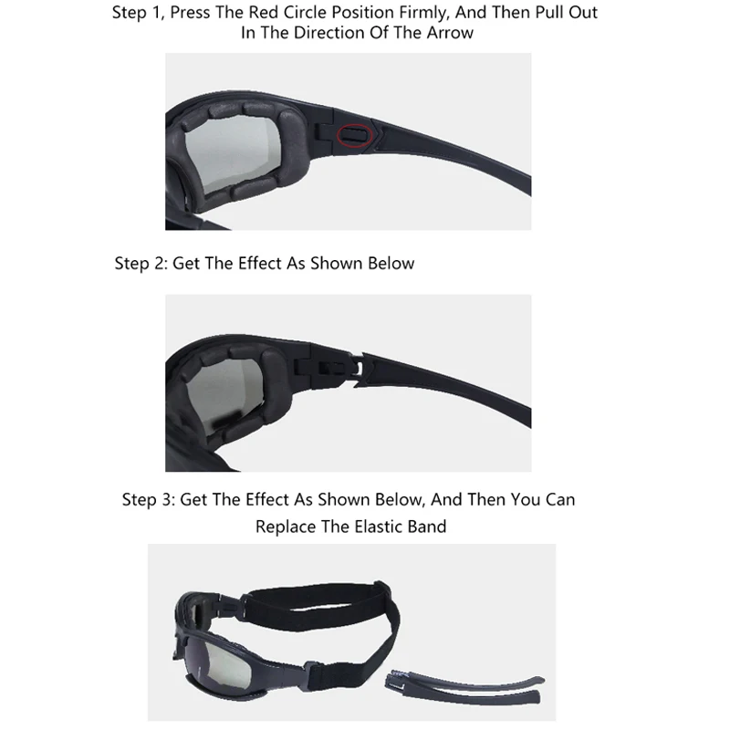 4-Lens Tactical Goggles Polarized Windproof & Dustproof Safety Glasses for Outdoor Sports Climbing Cycling Fishing safety goggles,polarized sports glasses,tactical goggles,polarized goggles