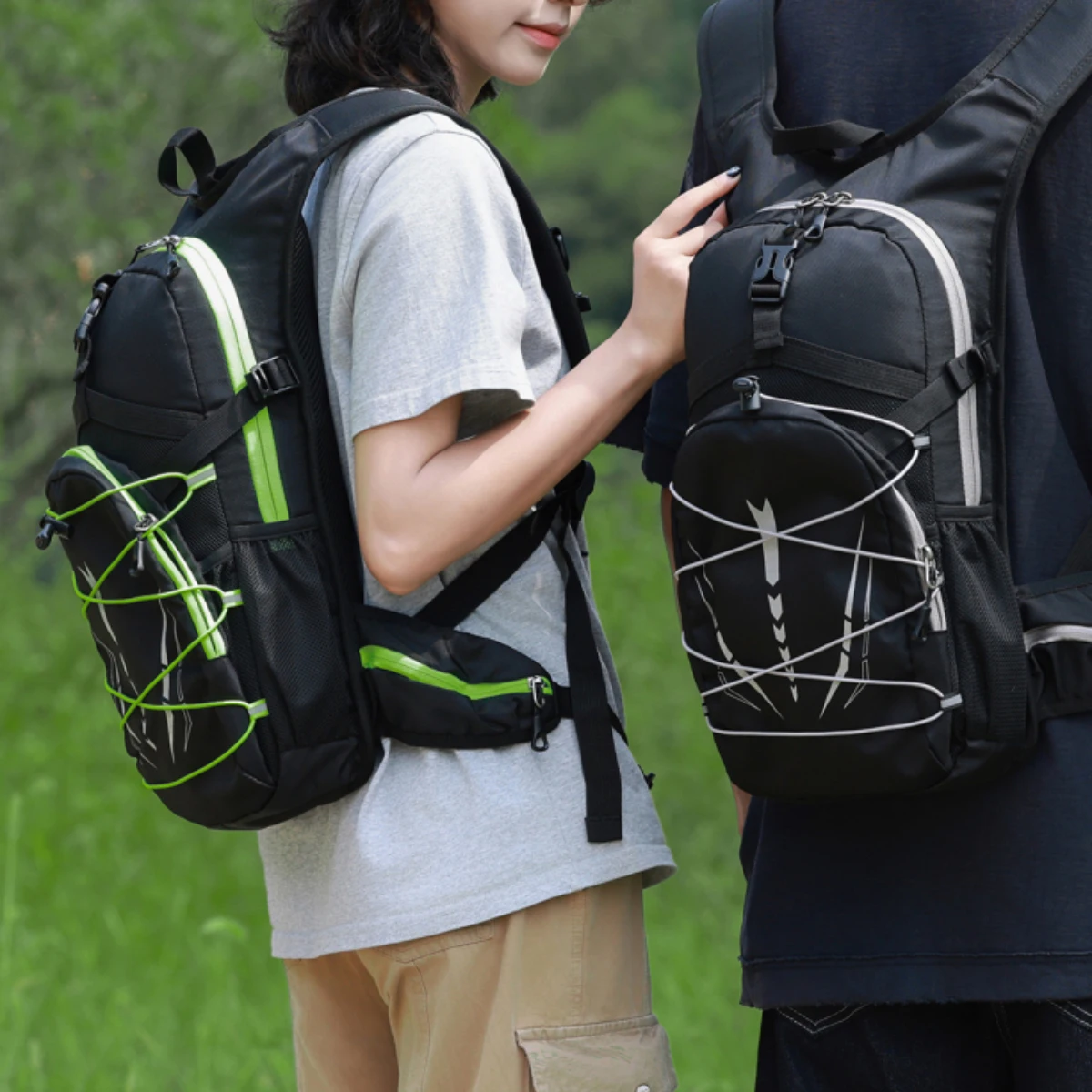 Professional Cross-Country Running Backpack for Women, Marathon Hydration Pack, Mountaineering and Hiking Lightweight Backpack, Cycling Backpack for Men, Outdoor Sports