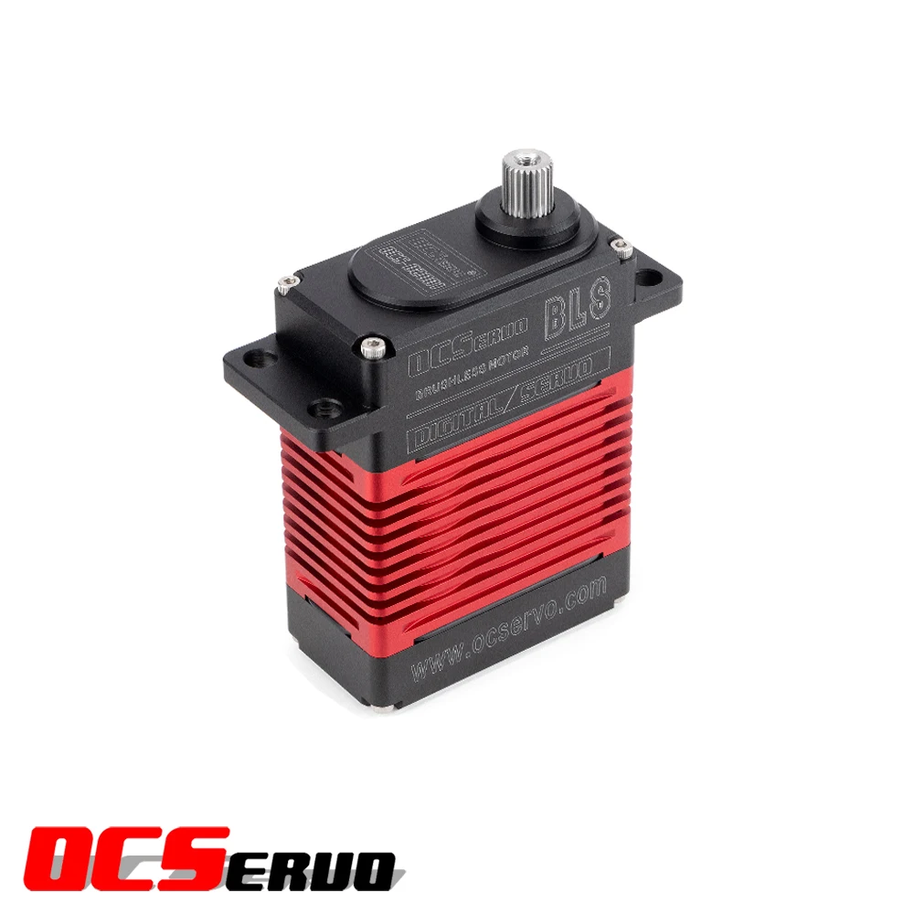 CNC 디지털 브러시리스 CAN 485 서보 OCS-D1601High 토크 서보 스틸 기어 UAV 금속 혼, 200 KG.CM @ 16.8V 400g