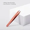 1pc Stainless Steel Eyebrow Tweezer Face Hair Removal Tweezers Colorful Makeup Eyelash Tweezer Eye Brow Clips Makeup Tools 3