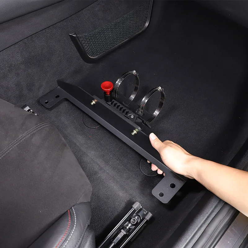 

For Toyota GR Supra A90 2019-2022 Car Passenger Seat Under Holder Fire Extinguisher Bracket Car Accessories