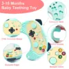 1PCS Baby teething toys For babies over 6 months Food-grade silicone teething gel Baby chew toys BPA-free Newborn gifts 4