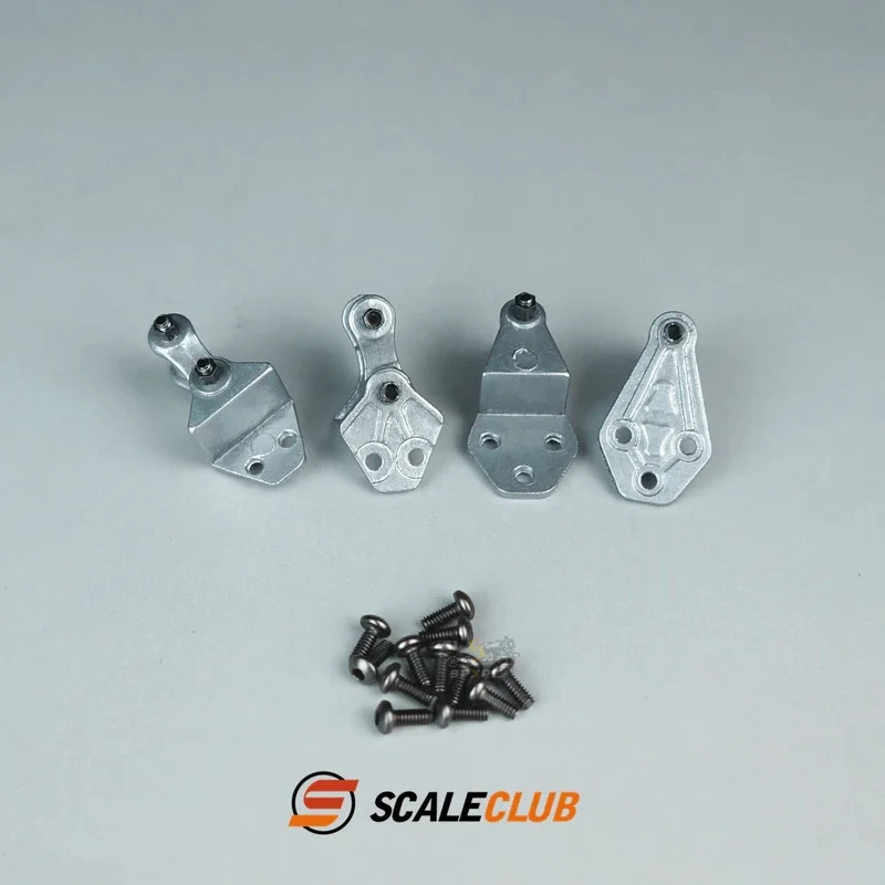 

Scaleclub Model 1/14 Tractor Mud Head Truck DIY Front Suspension Lifting Lugs Steel Plate For Tamiya Scania 770S MAN Benz