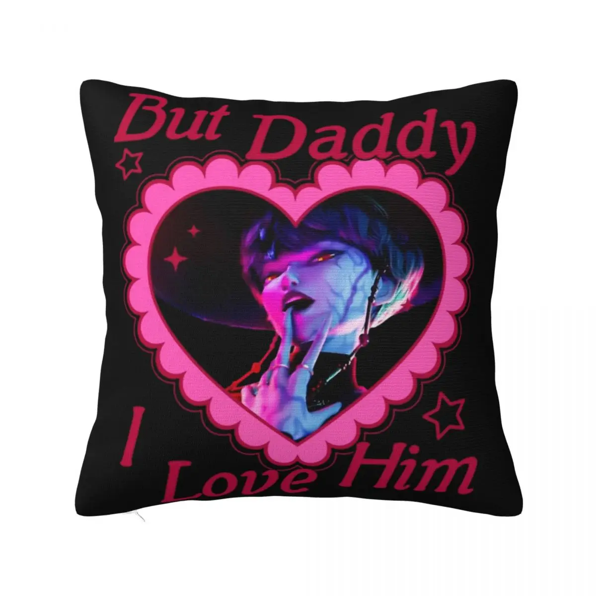 Jinu KPop Demon Hunters Pillowcase Printing Polyester Cushion
