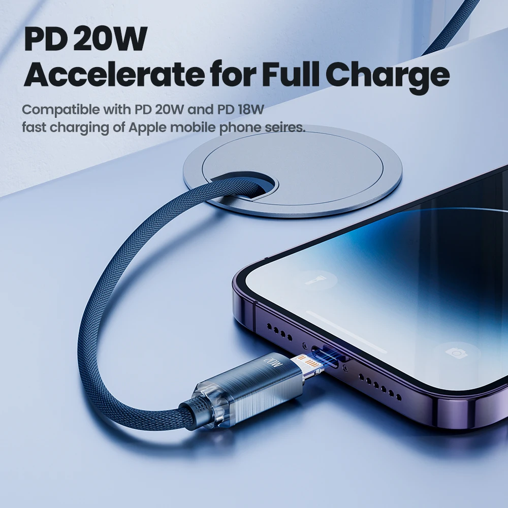 Enhanced Title:  
Toocki Fast Charging USB C to Lightning Cable