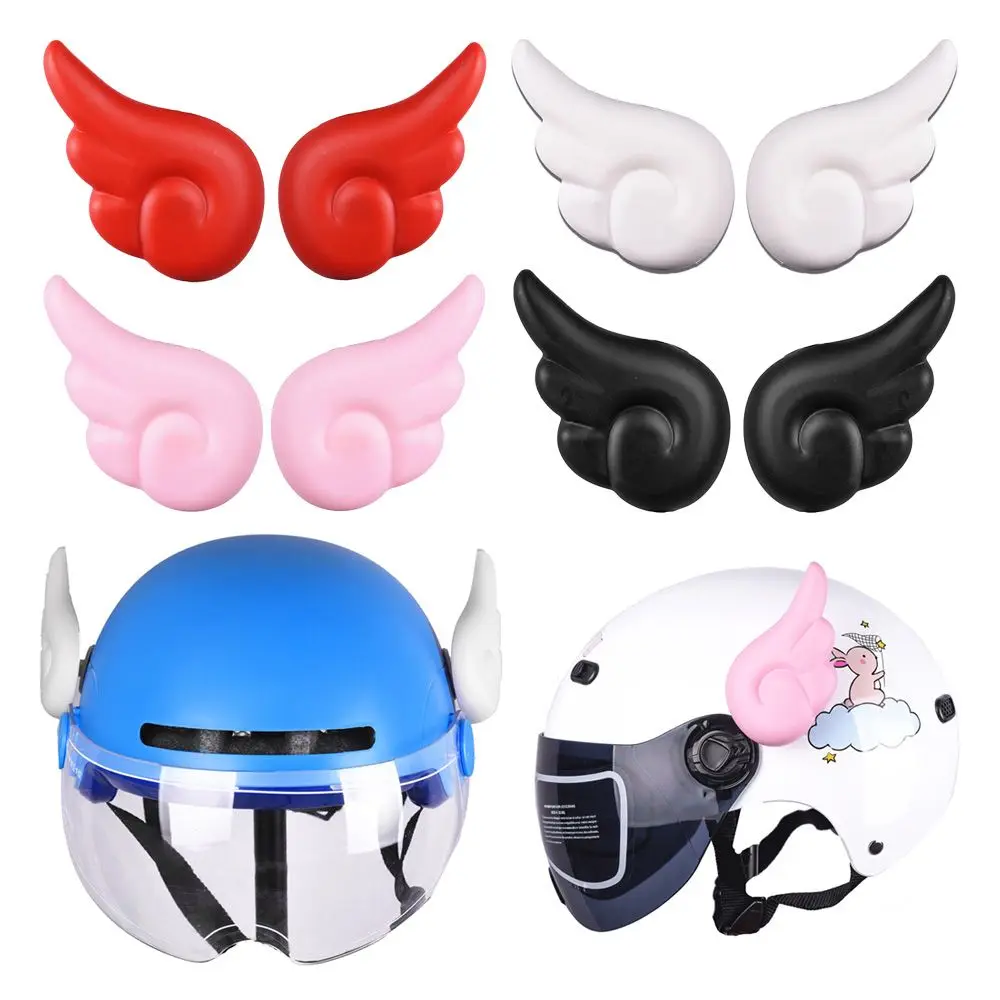 

Universal Cycling Supplies Bicycle Scooter Angel Devil Wings Stickers Helmet Decoration Motorcycle Motorbike Easy to Install