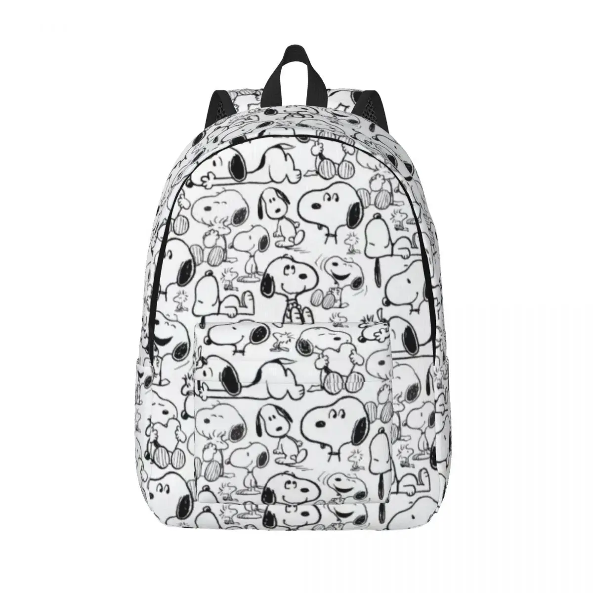 thumbnail image 1 of Mochila para portátil personalizada con paisaje de Van Gogh, Snoopy y Charlie Brown, para hombres y mujeres, mochila para la escuela, estudiantes universitarios, bolsa Peanuts, 1 of 5