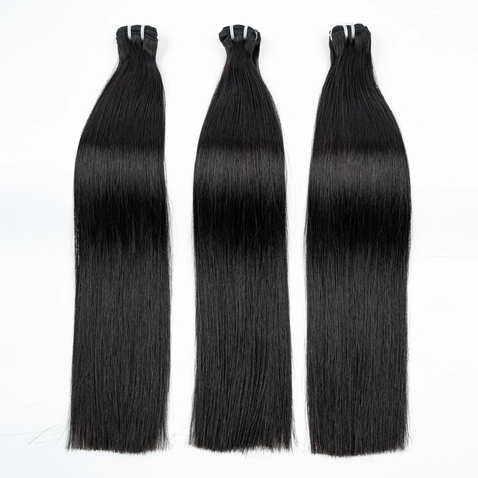 15A Double Drawn Human Hair Bundles Vietnamese Raw Virgin Bone Straight Human Hair Bundles 1BT4 Ombre Hair Extension 100g/bundle