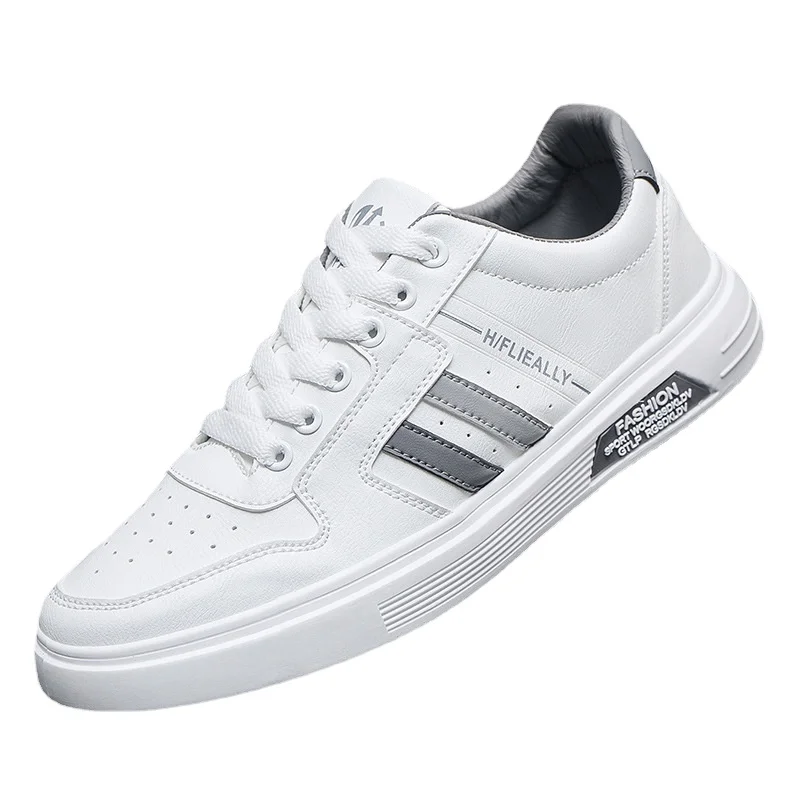 2024 New Transparent Surface Casual Shoes Men's Sports Tablet Shoes Versatile Anti slip Shoes
