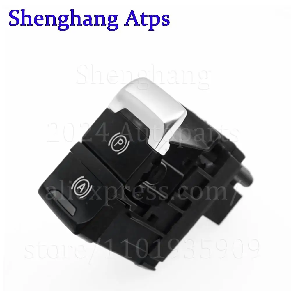 Car Handbrake Button Electronic Parking Brake Control Switch Handbrake Lever For Audi A4 A5 Q5 S5 2008-8K1927225C 8K1 927 225 C 8K1927225