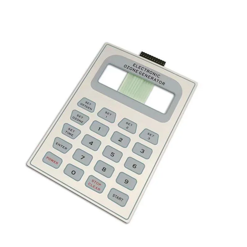 The manufacturer supplies touch control intelligent switch panel PET inverter Membrane switch