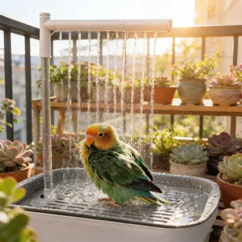 Automatic Circulating Bird Bath 1