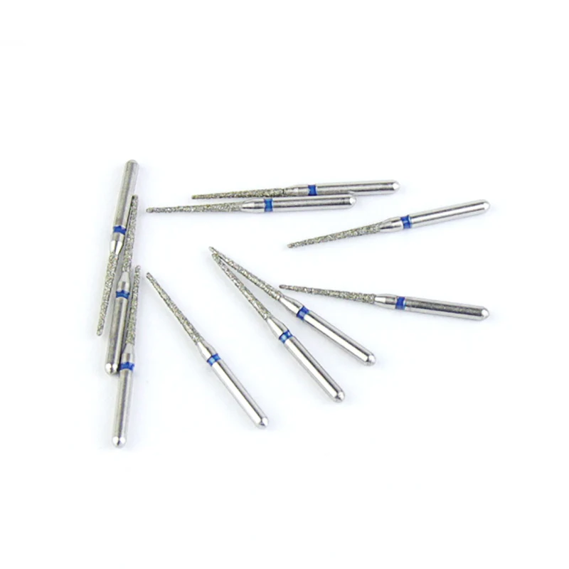 10 Teile/los Dental Diamant Bohrer Nadel/TC 1,6mm für High Speed Handstück Medium/Extra Feine/Super grob Zahnmedizin Schleifen Werkzeuge – Detail 12