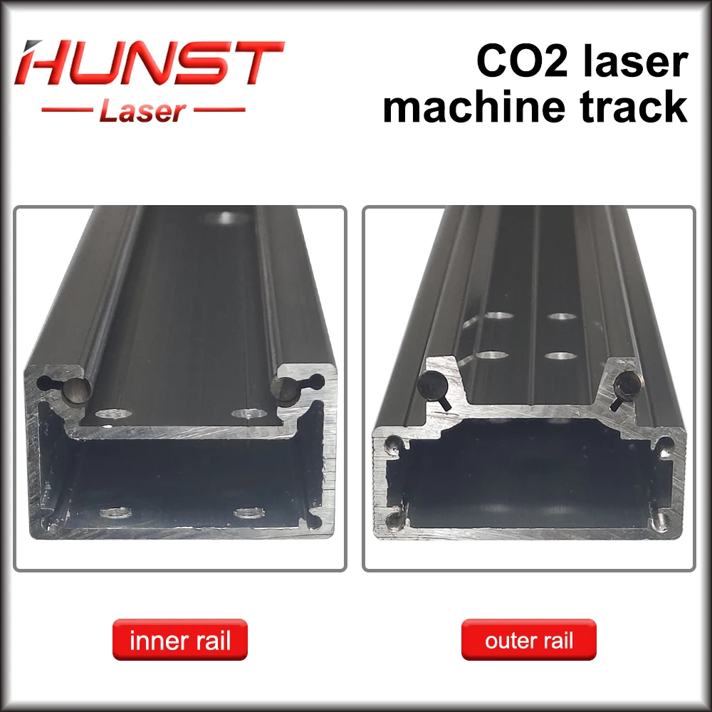 Hunst CO2 레이저 절단기 내부 가이드 레일 레이저 조각기 레이저 기계 예비 부품용 외부 슬라이드 레일