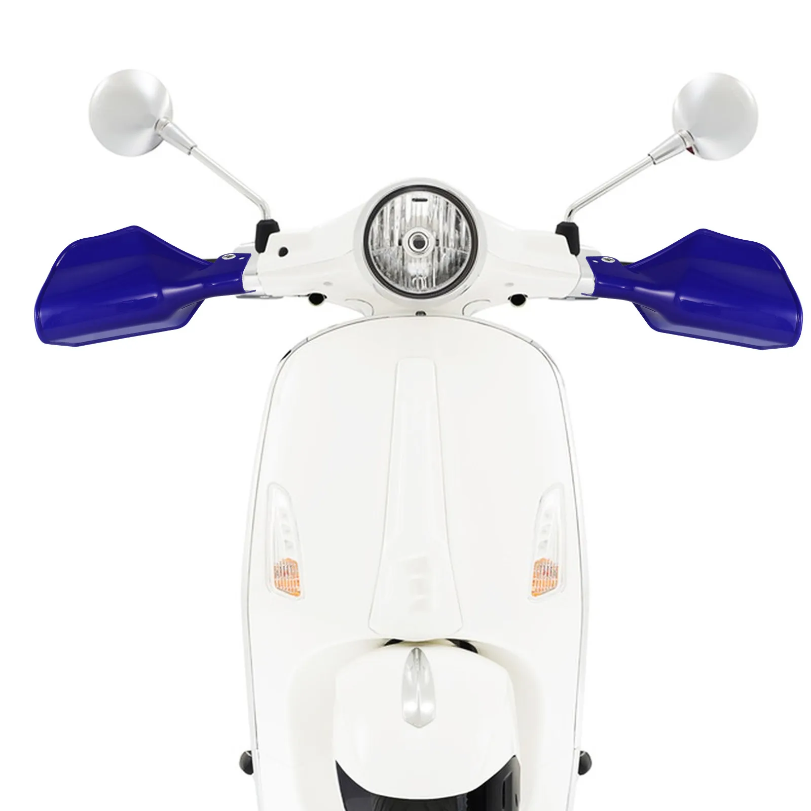 2pcs 오토바이 핸드 가드 앞 유리 기능 방풍 방진 핸들 바 커버 겨울 라이딩을위한 플라스틱 오래 지속되는 사용