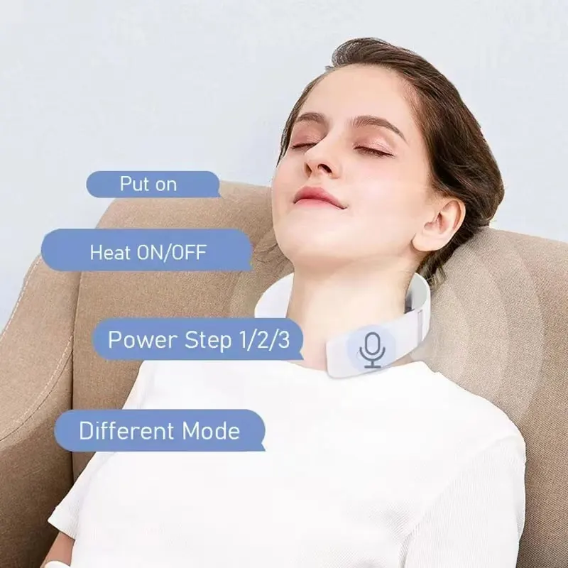 Cervical Spine Massager Intelligent Charging Instrument Gift for Shoulder And Neck Massage