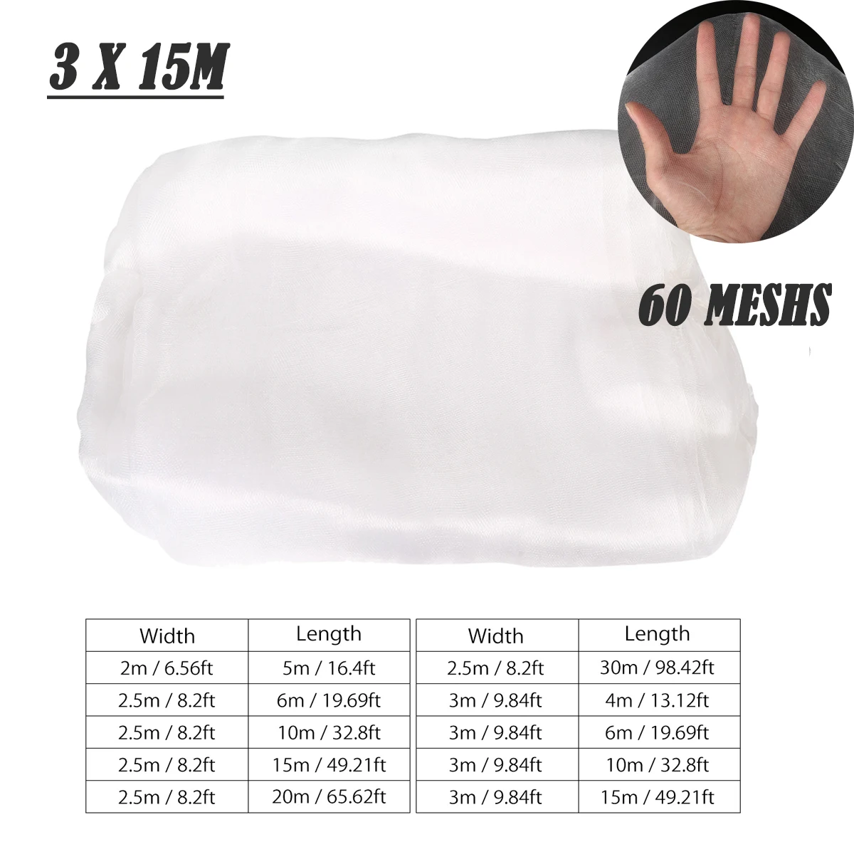 3X15M
