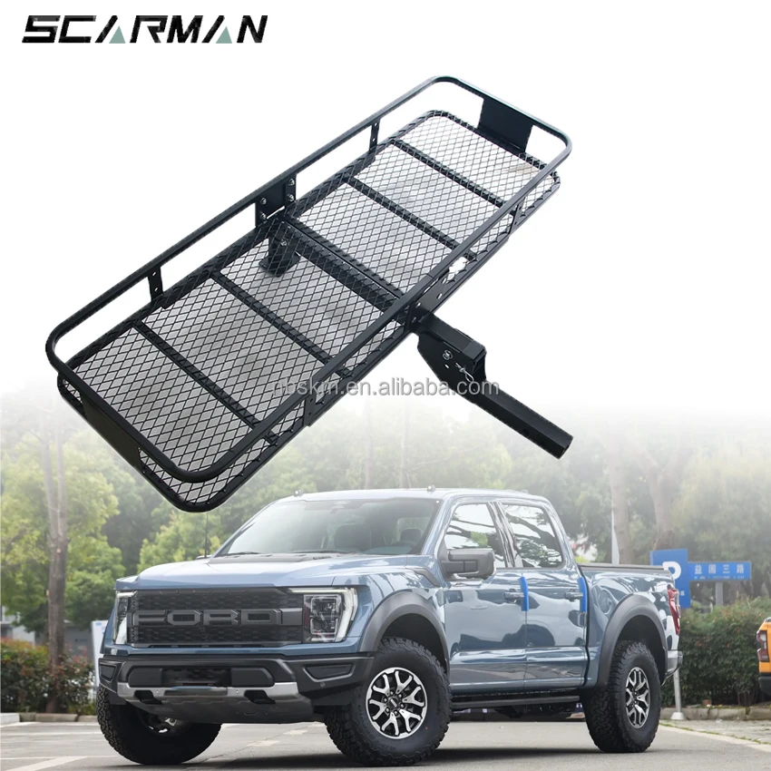 Hot Selling Suv Luggage Rack Foldable Hitch Cargo Carrier Rear Luggage ...