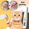 Fully Waterproof Rechargeable Pet Shaver with LED Light Cats Hair Trimmer Dog Hair Care Supplies Safe Dog Clippers for Grooming 2