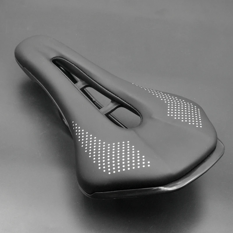 

Bicycle Saddle Seat Road Steel Rails Mountain Bike Cushion For Men Skid-proof Carretera Soft PU Leather Road MTB Cycling Saddles