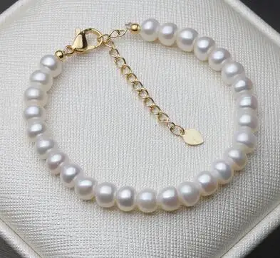 White Natural Freshwater Pearl Bracelets For Women Cuff Bangles Wrap Adjustable Bracelet