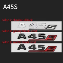 

Long A45S Emblem for Mercedes Benz AMG A 45 S Emblem Car Styling Trunk Sticker