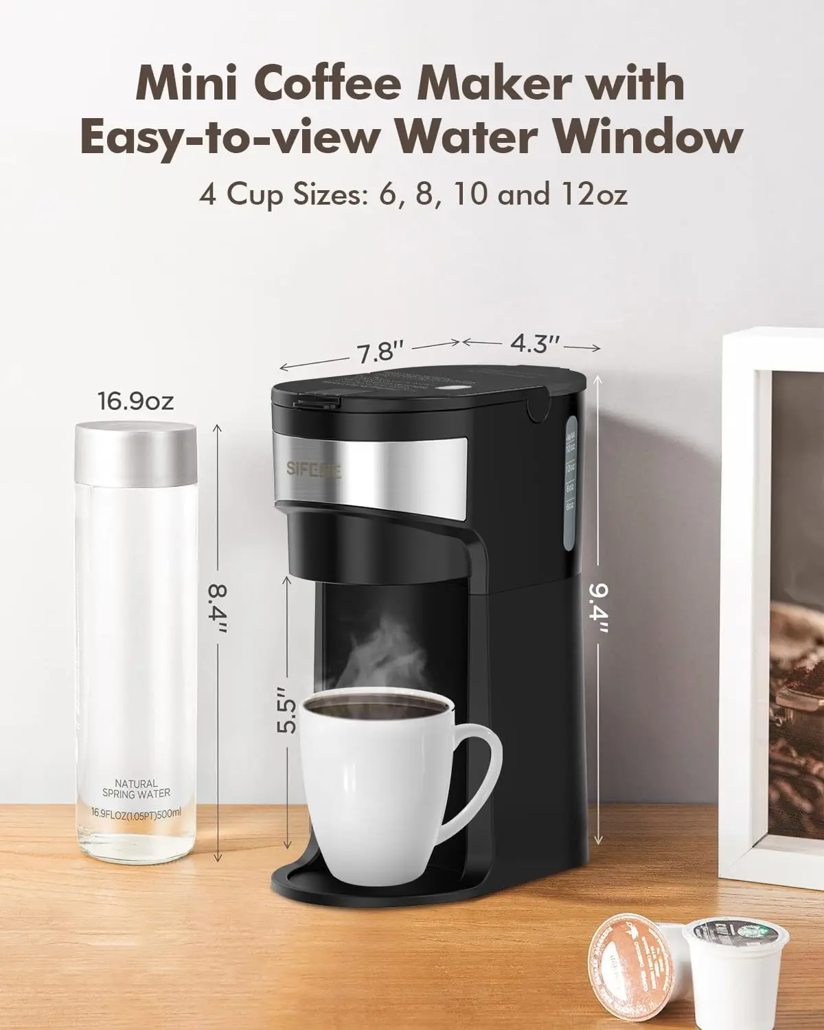 Mini Single Serve Coffee Maker 3