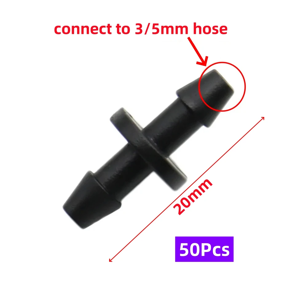 Kit Raccordi A Spina Per Irrigazione Sourcing Map | 20 Pezzi: Dritti, T E Gomiti, Per Tubo 3/4 Di Pollice, Diametro 19,5 Mm