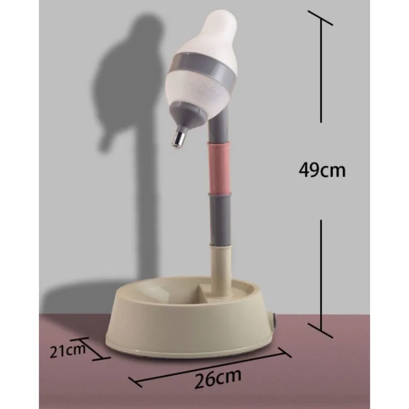 

Pet Water Feeder Adjustable Dog Accessories No-Drip Dispenser Kennel Cage Bottle Drinker Kettle Raised Lowered Pet Cat Supplies