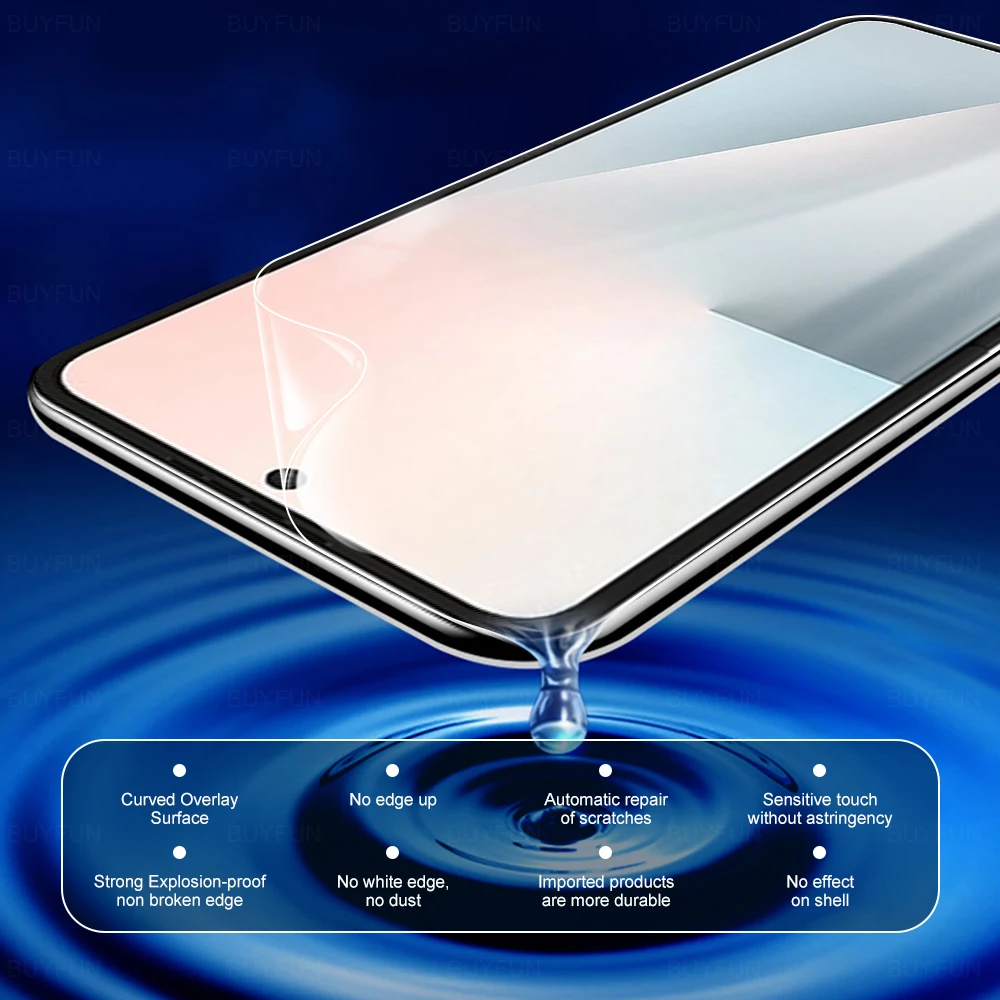 6-in-1 Soft Hydrogel Screen Protector