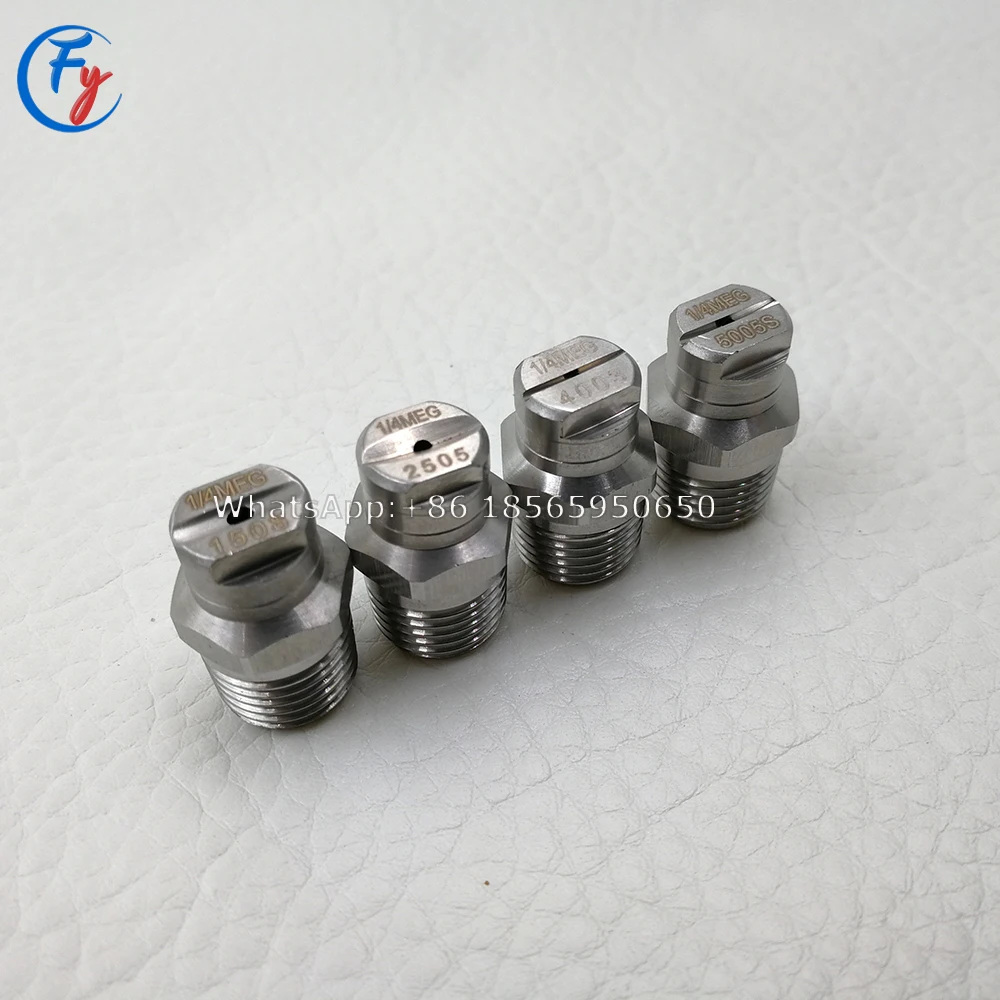 1/4”MEG wash jet high pressure sprinkler nozzle, cleaning equipment water spray nozzle 3
